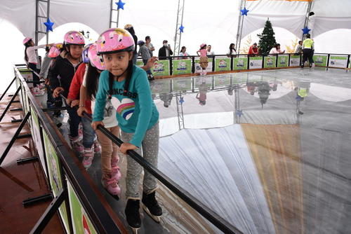 Se volverá a tener la pista gratinada para patinar sobre hielo. (Foto: Archivo)