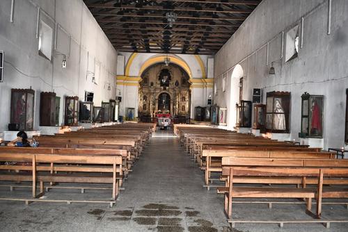 En su interior se resguardan variedad de antigüedades y la imagen de Santiago Apóstol, patrono del municipio.  (Foto: Leonel Vásquez/Colaborador)