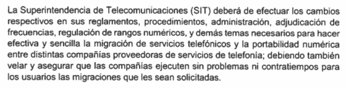 La ley indica que la Superintendencia de Telecomunicaciones debe elaborar el reglamento respectivo y adoptar las normas a la nueva ley. (Foto: Decreto 14-2025/Soy502)