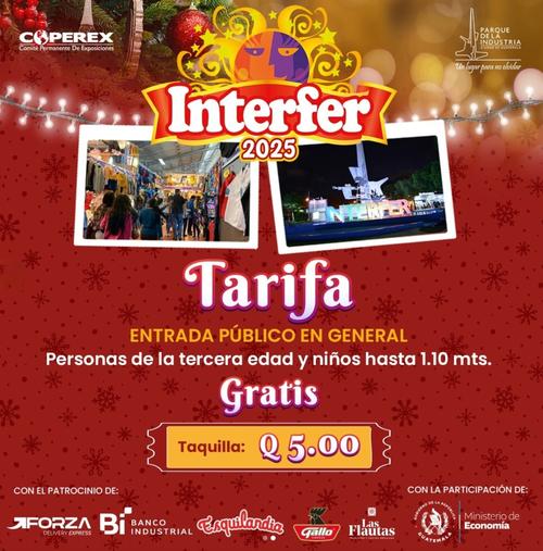 INTERFER, COPEREX, feria, navidad, familia, actividades, negocios, Guatemala, Soy502