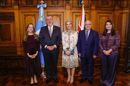Organismo Ejecutivo, presidencia, Duquesa de Edimburgo, Sofía Helen Rhys-Jones, Guatemala, Visita oficial, 02