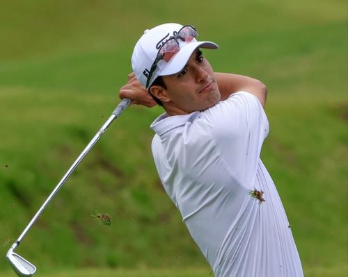 Gabriel Palacios, es una joven figura y uno de los grandes candidatos para llevarse el título del LXXIII Campeonato Nacional de Golf. (Foto: César Pérez) 