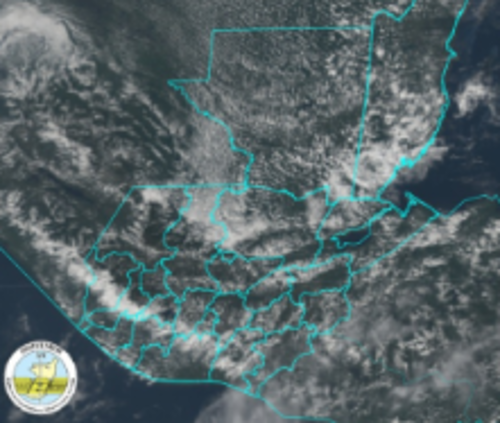 Se prevé la nubosidad dispersa en varios sectores del territorio guatemalteco. (Foto: Insivumeh)