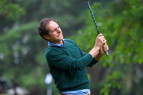 El jugador Henry Green, se ubica en la segunda posición en Senior, al lograr un resultado de 77. (Foto: Saulo López / Asogolf)

