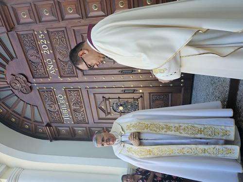 Este año se conmemoró jubileo y se instaló una puerta de madera para la ocasión. (Foto: Henry de León/Colaborador)