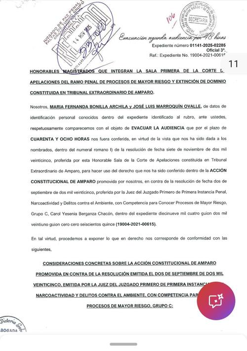 Acusados en crimen de Melissa Palacios piden que vistas por amparos sean públicas. (Foto: cortesía)