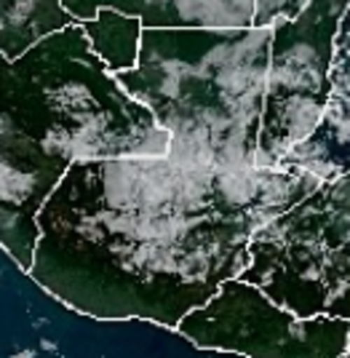 Se espera que ingrese humedad del norte acompañada de nublados parciales. (Foto: Conred)