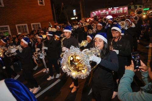 Así fue el Desfile Navideño en la Bahía Bethania, zona 7. (Foto: Oscar Rivas/Nuestro Diario)