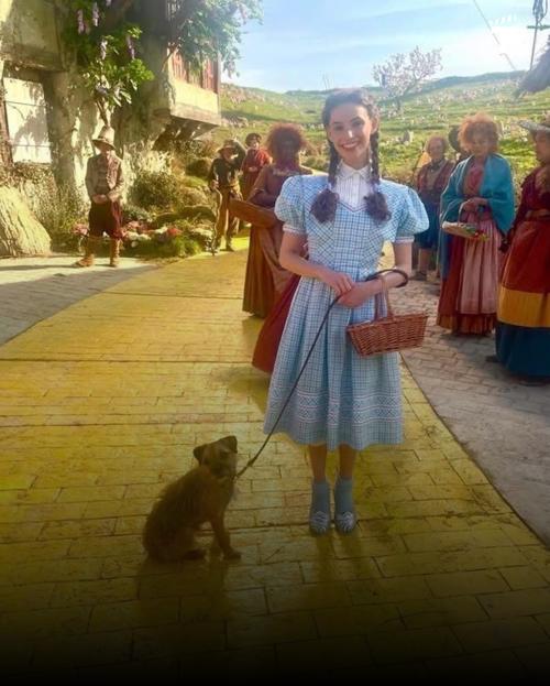 La nueva Dorothy aparece sin las icónicas zapatillas rojas. (Foto: Instagram)