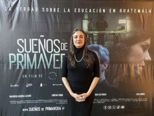 Ximena Romo es una de las protagonistas de esta producción que llegará a los cines el próximo año. (Foto: Sandra Sebastián/Colaboradora)