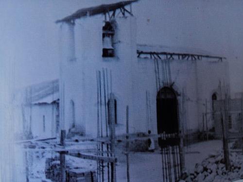 Fotografía histórica de la iglesia antigua de 1906 antes de su demolición. (Foto: Josué Ardeano/Colaborador)