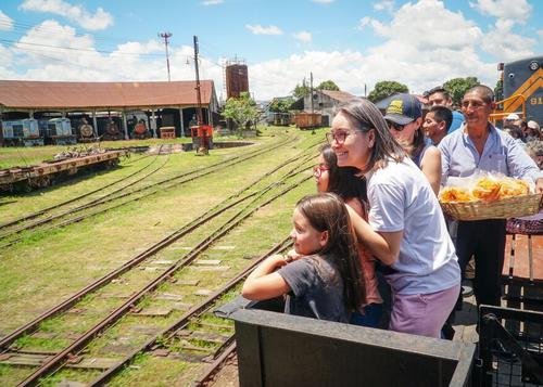 La Mágica Navidad del Museo: recorridos y trenes temáticos en Zona 1. (Foto: Cortesía Museo del Ferrocarril) 