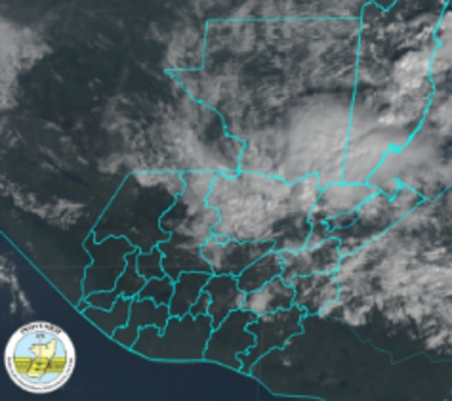 El acercamiento del frente frío por el norte del país descendería las temperaturas en la noche. (Foto: Insivumeh)