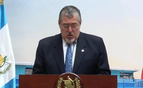El mandatario calificó la aprobación del Presupuesto General de la Nación 2026 como "Una gran noticia para el pueblo de Guatemala" (Imagen: captura de pantalla) 