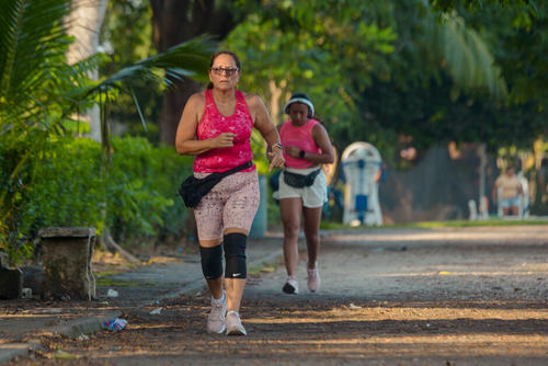 Los runners hace esta práctica algo cotidiano en su vida para estar sanos. (Foto: Angel Revolorio/Colaborador)