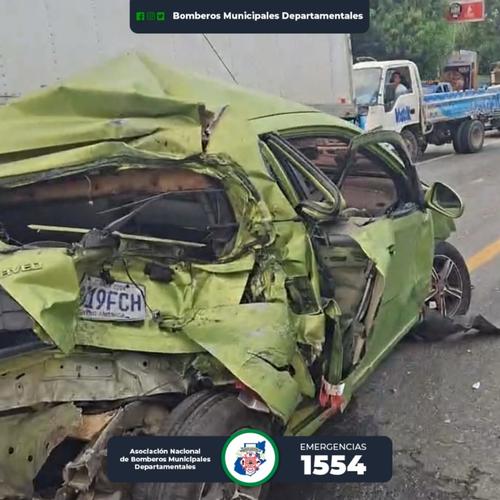 (Foto: Bomberos Municipales Departamentales) 
