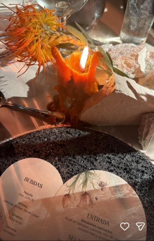 El menú destacó por su toque mexicano con sabores tradicionales. (Foto: Instagram)