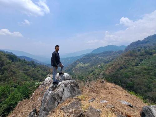 Desde el mirador se puede apreciar el área boscosa y el resto las áreas urbanas de San Agustín Acasaguastlán. (Foto: Silvia Roca/Colaboradora)