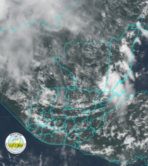 Las lluvias continuarán en el transcurso de la noche. (Foto: INSIVUMEH)