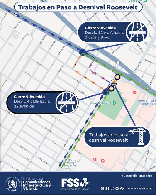 Se recomienda a los automovilistas tomar precauciones y utilizar rutas alternas.