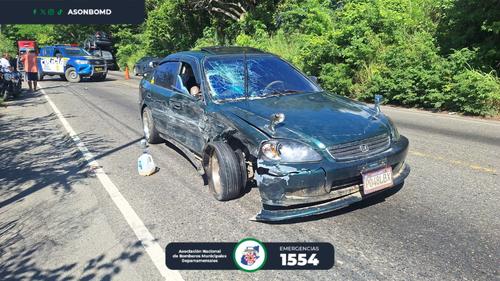 (Foto: Bomberos Municipales Departamentales)