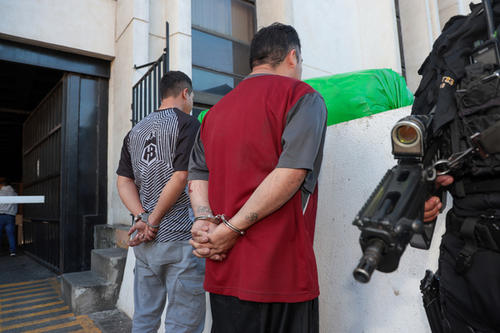 Siete de los procesados fueron beneficiados con medidas sustitutivas. (Foto: Oscar Rivas/Nuestro Diario)
