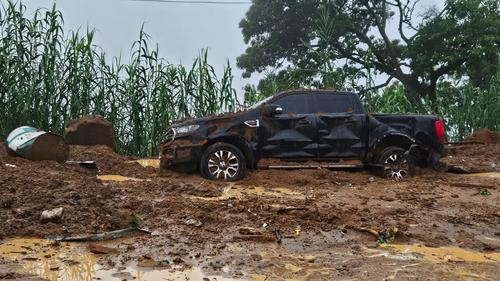 Este fue uno de los vehículos afectados. (Foto: Estuardo Paredes)