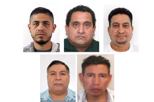 Cinco integrantes de los Piratas de la muerte fueron acusados de nuevo. (Foto: Soy502)