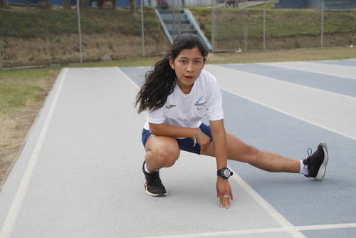 Se mantiene en forma para conseguir las marcas que le permitan llegar a otros Juegos Paralímpicos. (Foto: Karla Santiago/Colaboradora)