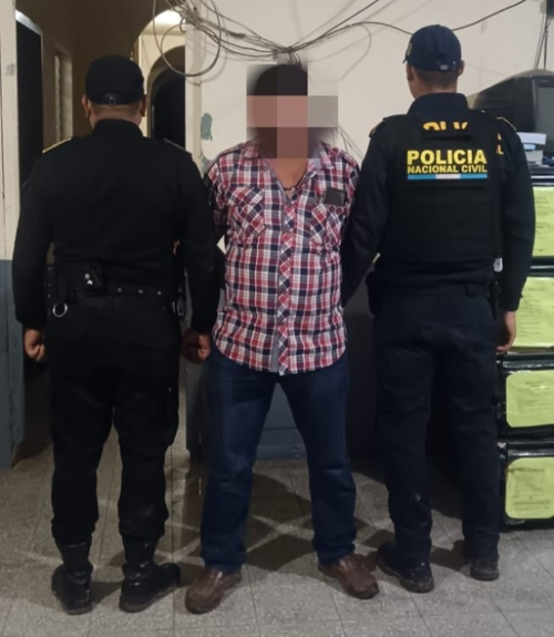 Otro caso, en Jutiapa de hombre que inicia disparos al aire sin justificación. (Foto: PNC)