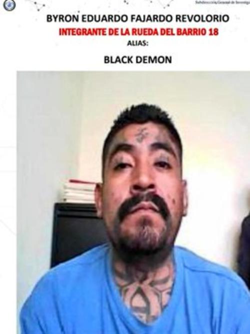 Black Demon estaba recluido desde 2004 con una condena de 180 de prisión por varios delitos. (Foto: PNC)
