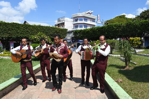 El tema de la serie "Por buscar el sueño americano" fue grabado en el parque de Coatepeque. (Foto: Rudy López/Colaborador)