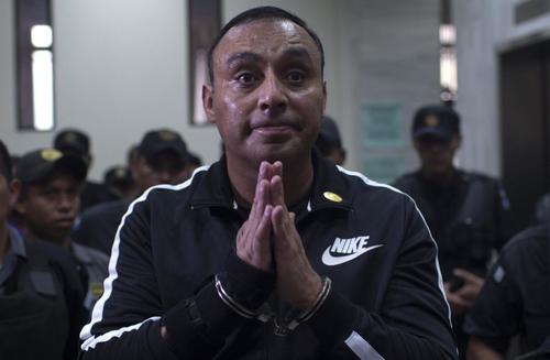 Byron Lima tenía una maquila en prisión. (Foto:EFE) 