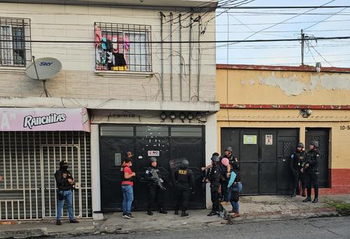 Imagen del operativo ocurrido en el barrio El Gallito, zona 3. (Foto: PNC)