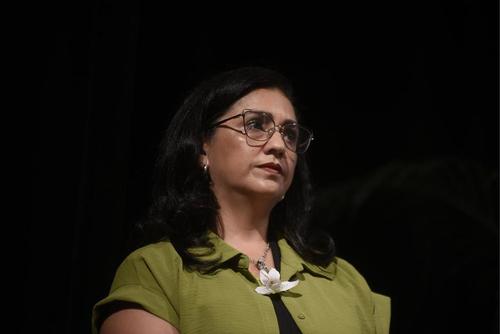 La ministra de Ambiente María José Iturbide fue destituida en abril de 2024. (Foto: Archivo/Soy502)