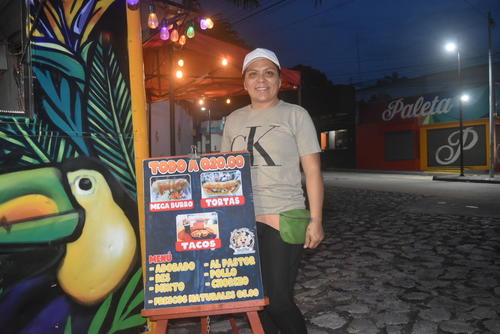 Su primera trailita la instaló detrás de la Escuela Normal. (Foto: Carlos Peláez/Colaborador)
