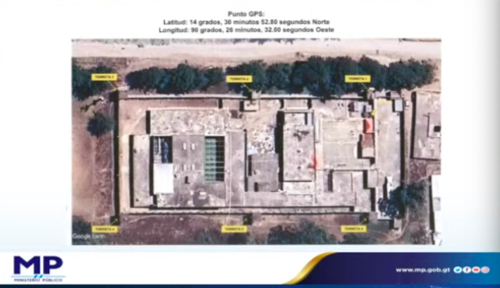 La cárcel Fraijanes II no tiene alteraciones, por lo que la Fiscalía sostiene que los privados salieron por la puerta principal. (Foto: captura de pantalla)