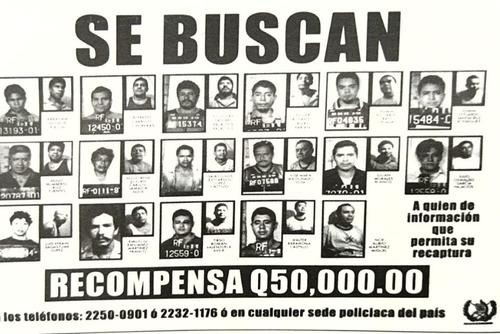 fugados, reos, peligrosos, cárceles