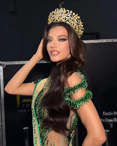 Miss Grand Guatemala se muestra orgullosa de su desempeño en la competencia internacional. (Foto: Instagram)