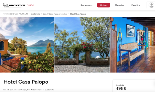 hoteles guatemaltecos estrellas michelin 2
