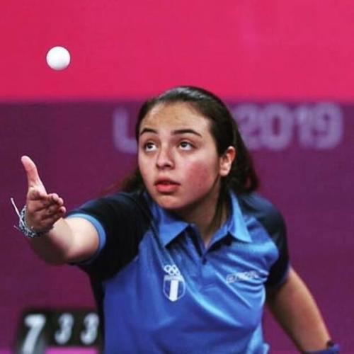 Hidalynn Zapata y Lucía Cordero ganan oro panamericano en tenis de mesa, marcando un hecho histórico para Guatemala. (Foto: Cortesía COG)