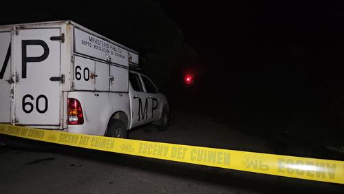 Pablo Salvador Tzina Sicay es el menor de 1 año encontrado sin vida un kilometro y medio rio abajo. (Foto: Henry de León/Nuestro Diario)