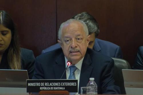 Guatemala OEA declaración democracia, Lawfare golpe de Estado técnico Guatemala, 03