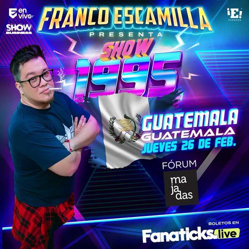 Afiche promocional del show de Escamilla. (Foto: X)