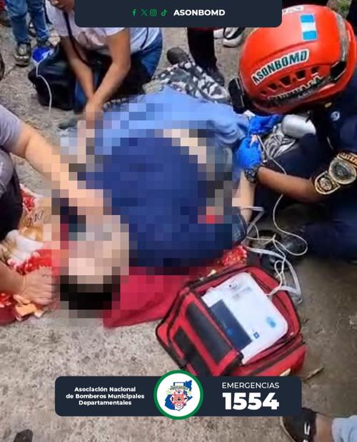 Socorristas indicaron que la víctima ya no contaba con signos vitales. (Foto: Asonbomd)