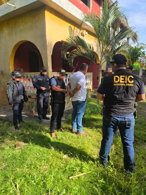 La detención fue ejecutada en la aldea Casas Viejas, del municipio de Chiquimulilla, departamento de Santa Rosa. (Foto: MP)