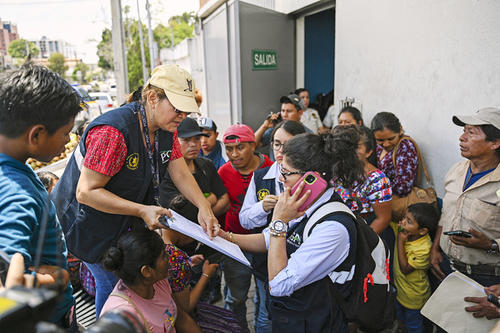 El gobierno de Guatemala ha implementado un protocolo para recibir a los menores guatemaltecos retornados. (Foto: AFP)