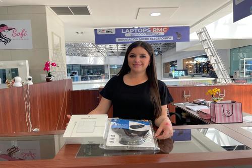 Andrea Urrutia, una participante, resalta el papel de la mujer en el sector tecnológico. (Foto: Alejandra Sánchez/Colaboradora)