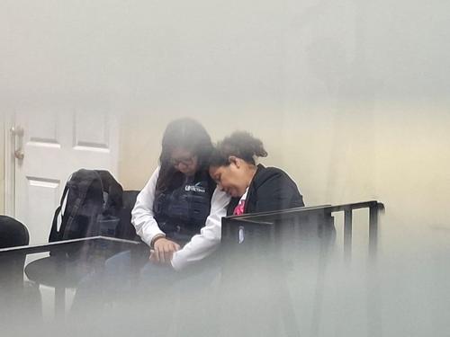 cargos, aceptación, Melisa Palacios, acusados