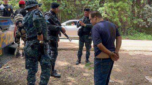 La detención se llevó a cabo en la aldea San Ixtán, del municipio de Jalpatagua, departamento de Jutiapa. (Foto: PNC)
